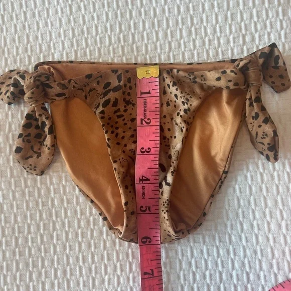 Agua Bendita Animal Print Bikini Bottoms for Girls - Picture 9 of 9